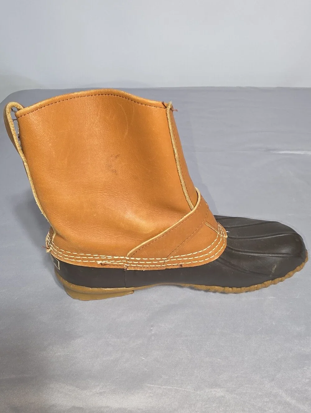 Vintage L.L.Bean Maine Hunting Duck Boots Men’s 8N Leather Buckle Strap